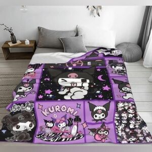 Kuromi 50” x 40” 3D Print Design Blanket